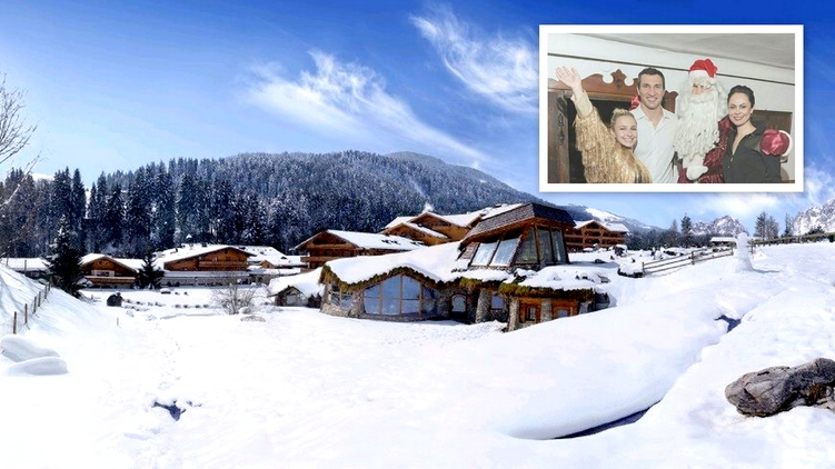 Кличко встречали Новый год в гостинице Bio-Hotel Stanglwirt в Кицбюэльских Альпах (Австрия), фото: facebook.com