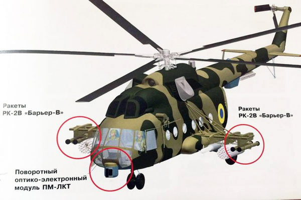вертолет=Ми-2МСБ и Ми-8МСБ Мотор Сич