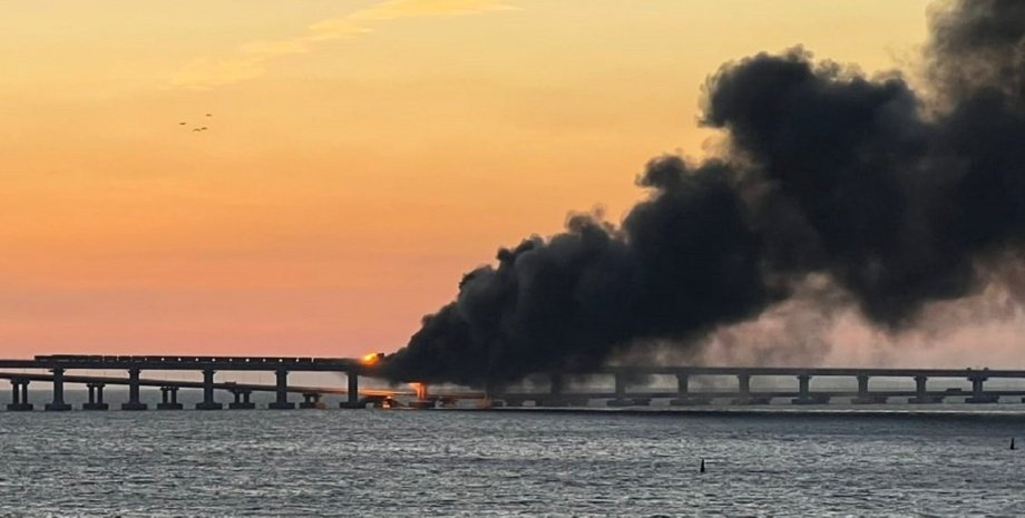 Крымский мост взрыв