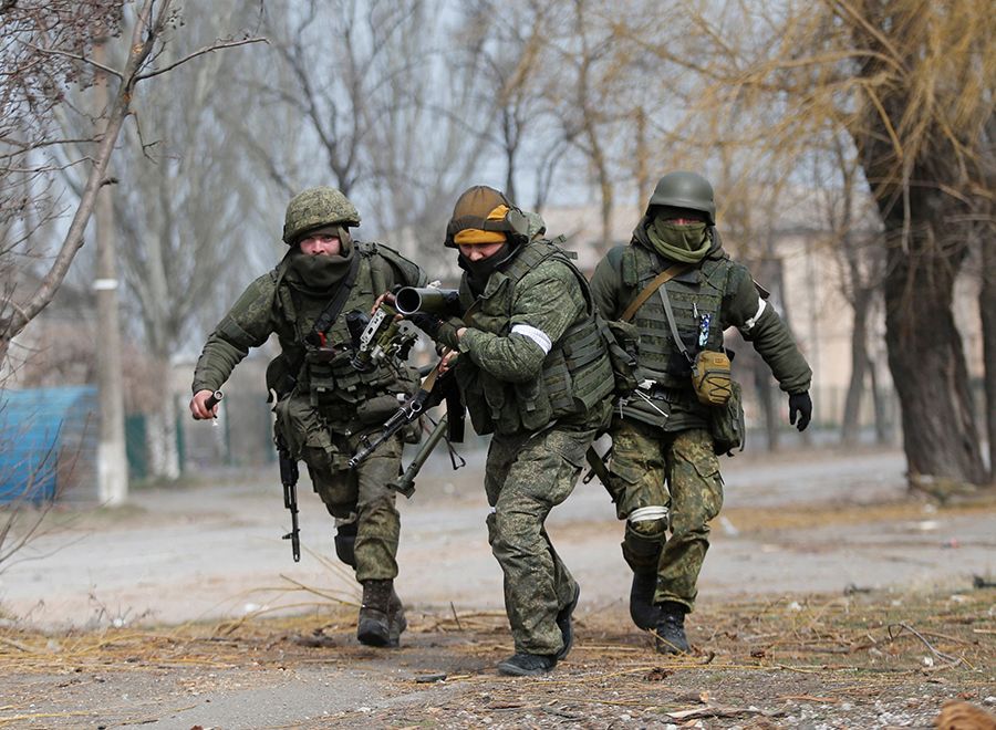 5. Российские солдаты. Фото Reuters